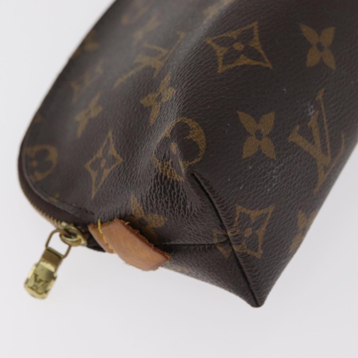 LOUIS VUITTON Monogram Pouch 2 Set LV Auth BA13051