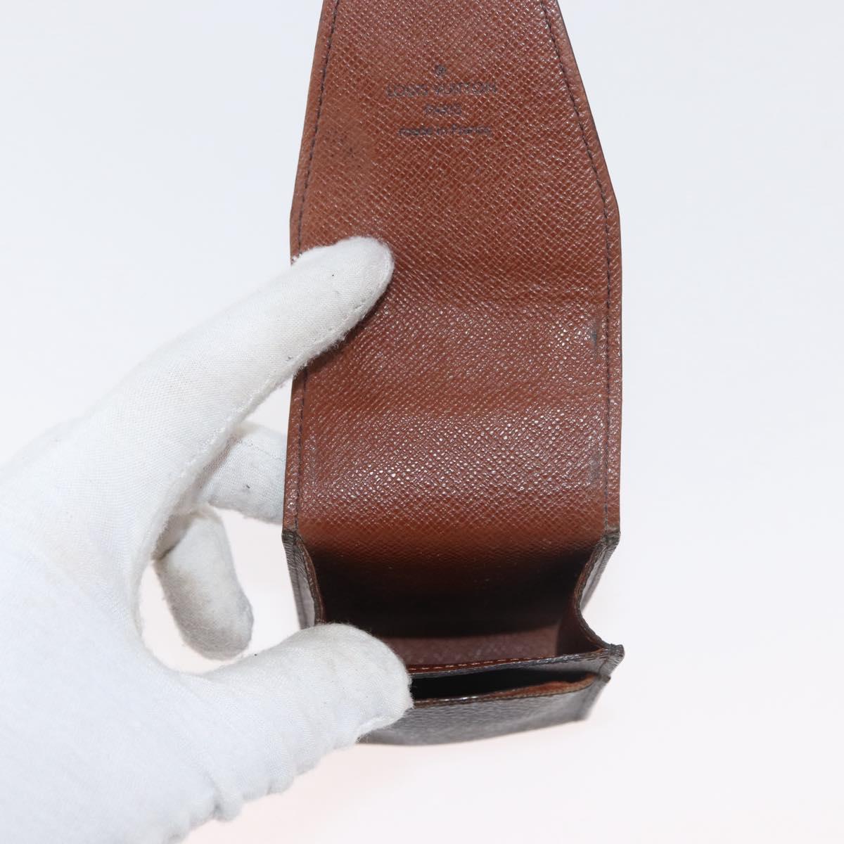 LOUIS VUITTON Monogram Vernis Wallet 4 Set Brown LV Auth BA13052