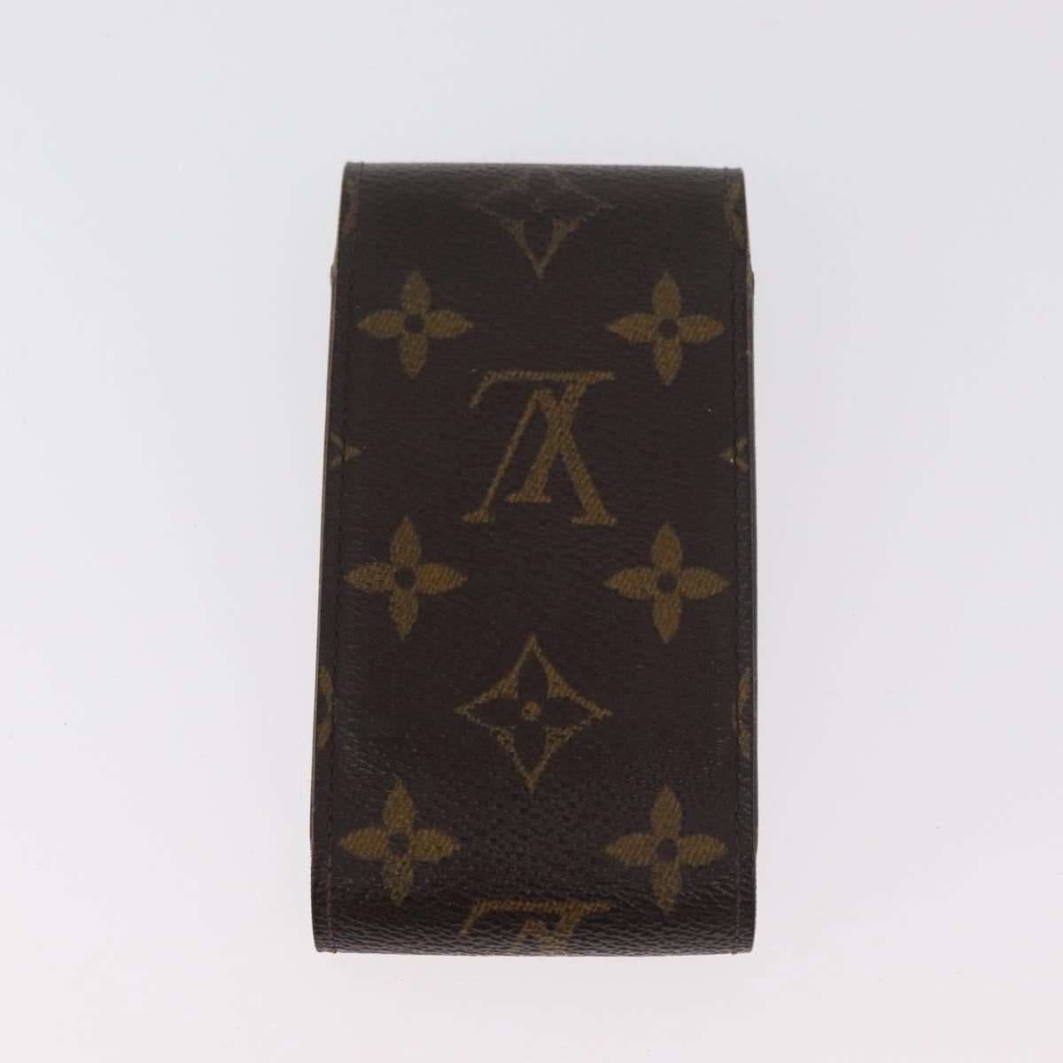 LOUIS VUITTON Monogram Vernis Wallet 4 Set Brown LV Auth BA13052