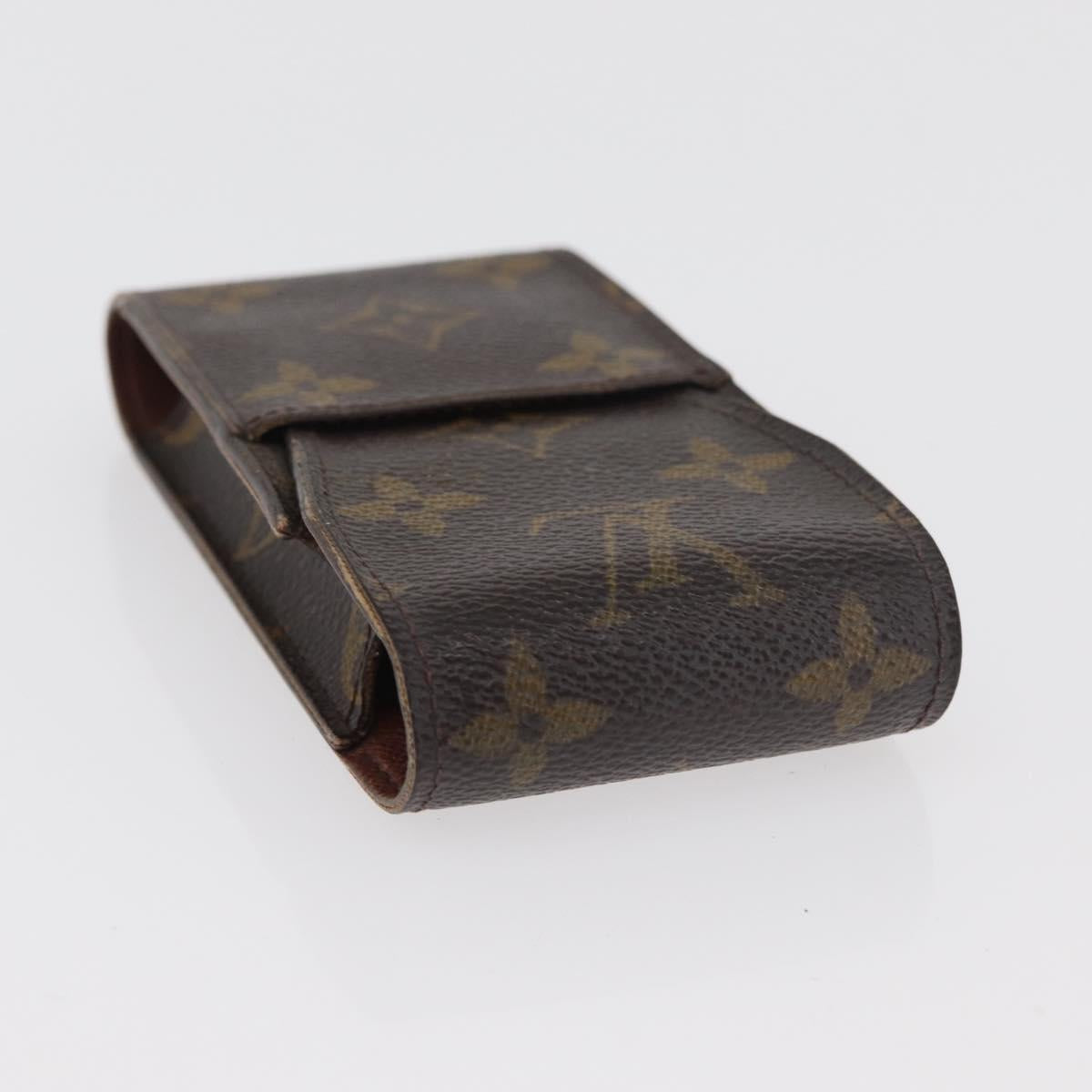 LOUIS VUITTON Monogram Vernis Wallet 4 Set Brown LV Auth BA13052