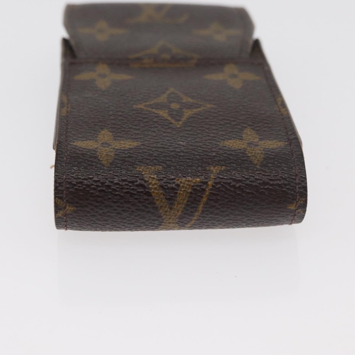 LOUIS VUITTON Monogram Vernis Wallet 4 Set Brown LV Auth BA13052