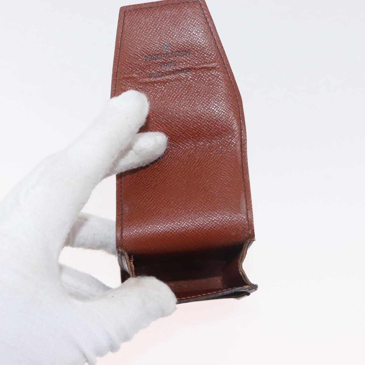 LOUIS VUITTON Monogram Vernis Wallet 4 Set Brown LV Auth BA13052