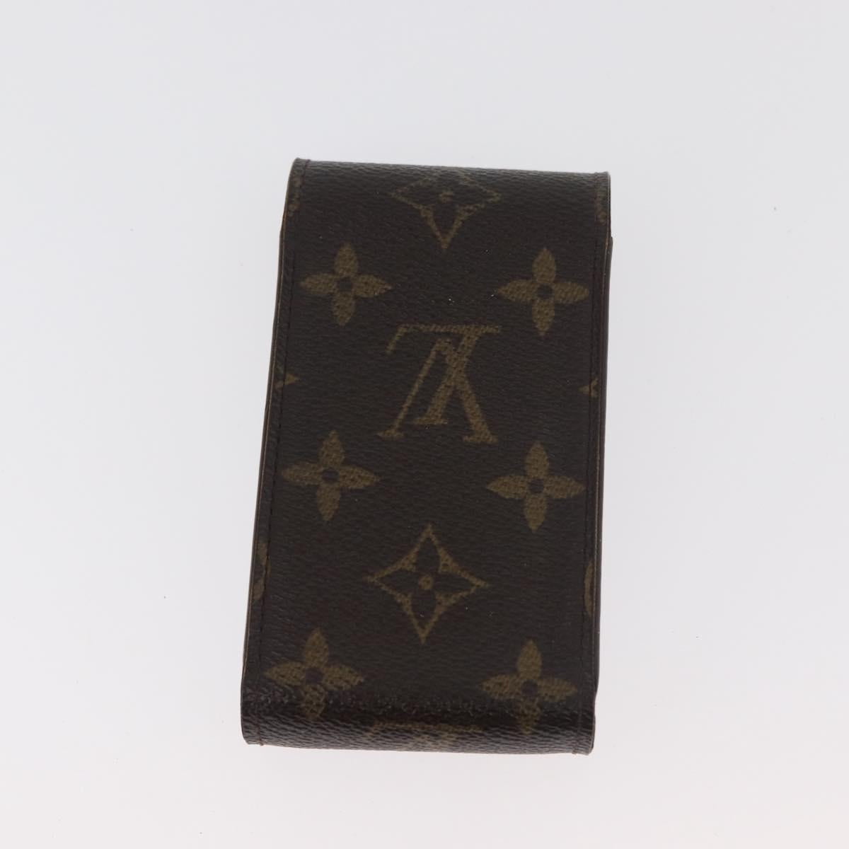 LOUIS VUITTON Monogram Vernis Wallet 4 Set Brown LV Auth BA13052