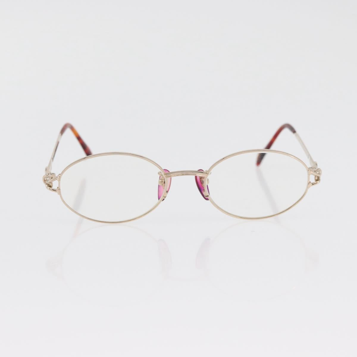 GUCCI Glasses Sunglasses plastic metal 2 Set Silver White Auth BA13055