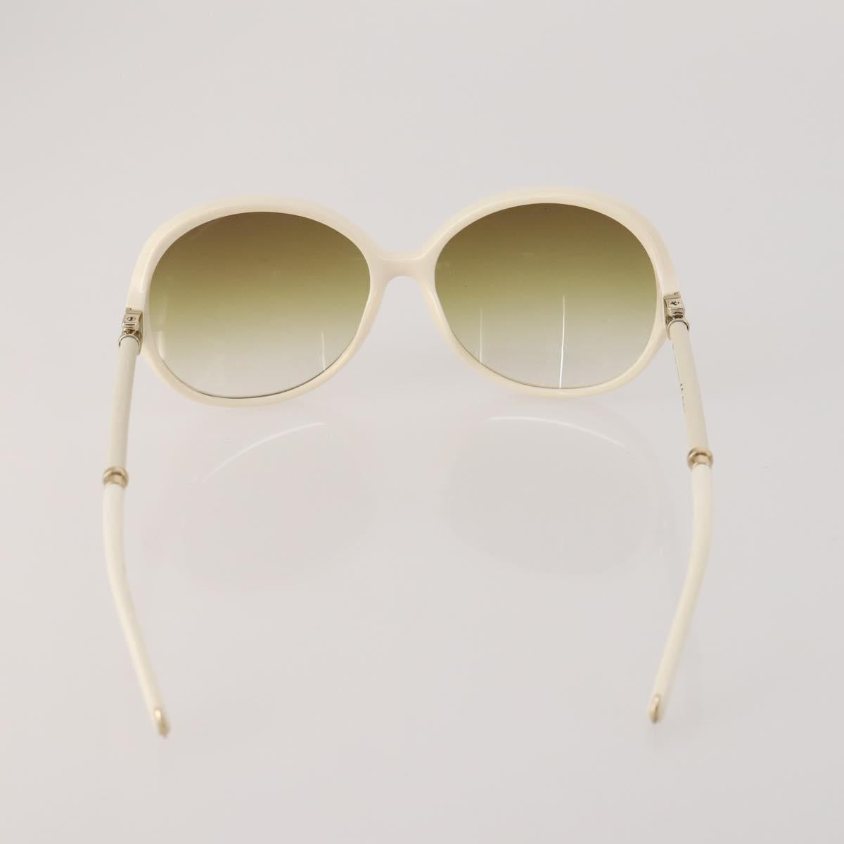 Chloe Sunglasses plastic 3 Set Brown White Auth BA13058