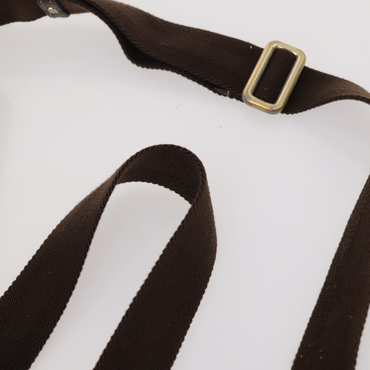 GUCCI GG Supreme Shoulder Bag PVC Leather 3 Set Beige Brown Auth BA13062