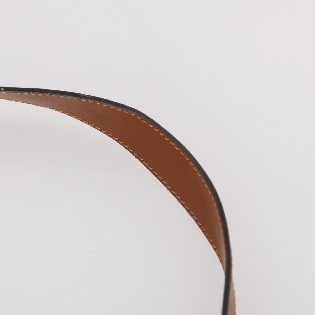 GUCCI Bamboo Tote Bag Leather 2way Brown Gold 002 2855 0322 0 Auth BA13078