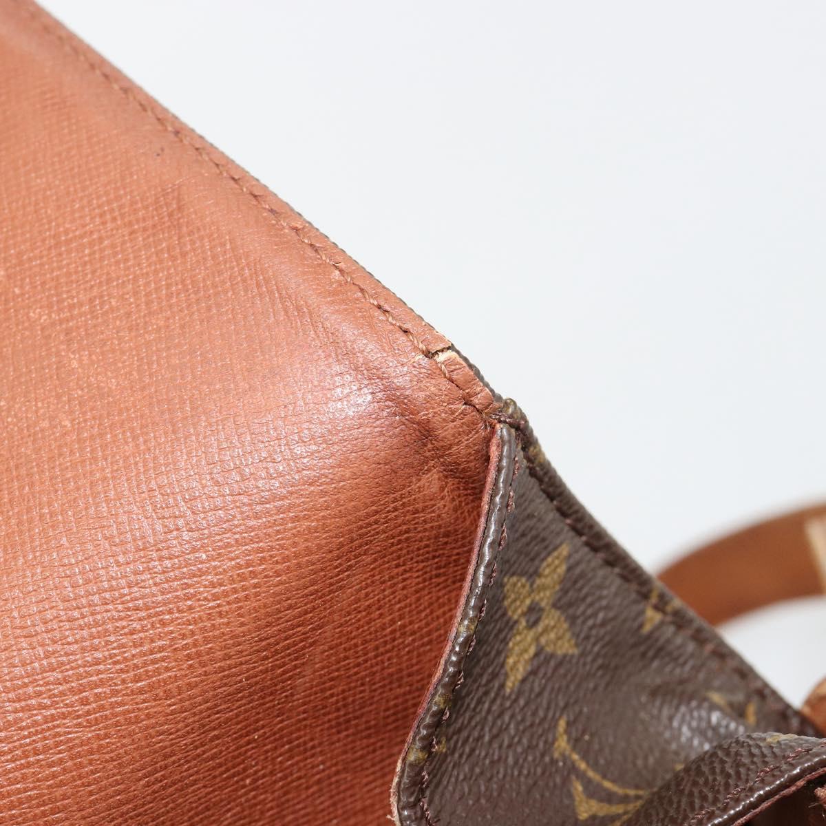 LOUIS VUITTON Monogram Cartouchiere MM Shoulder Bag M51253 LV Auth BA13085
