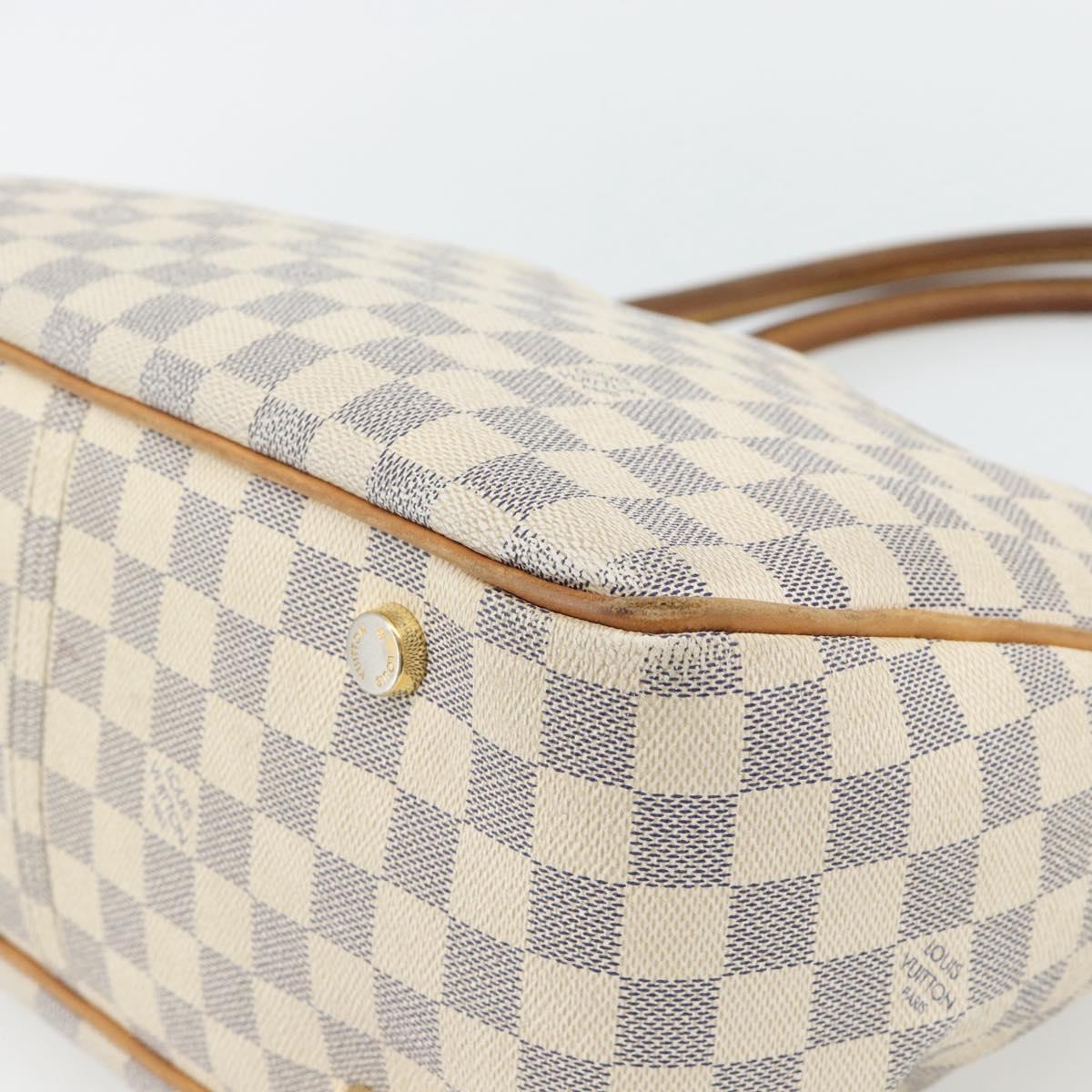 LOUIS VUITTON Damier Azur Figueri PM Shoulder Bag N41176 LV Auth BA13112