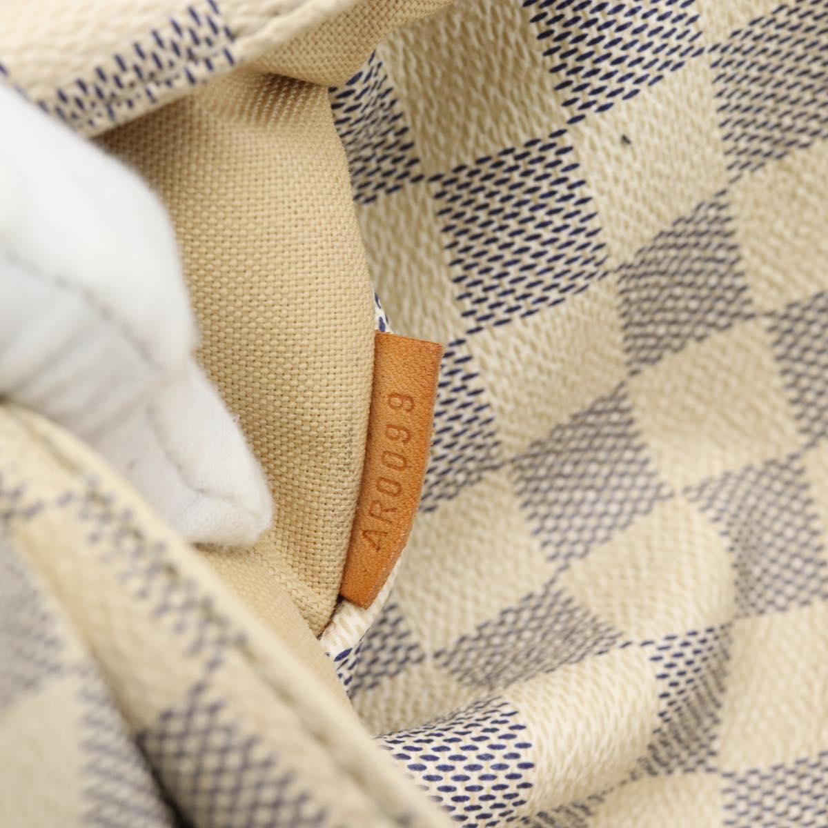 LOUIS VUITTON Damier Azur Totally PM Tote Bag N41280 LV Auth BA13113
