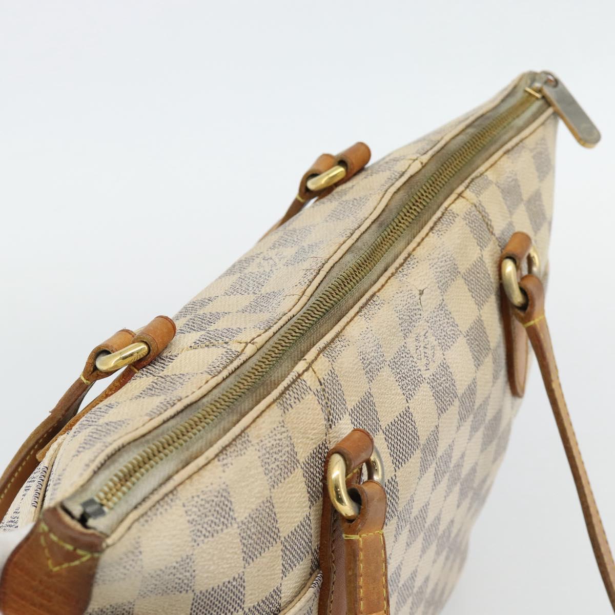 LOUIS VUITTON Damier Azur Totally PM Tote Bag N41280 LV Auth BA13113
