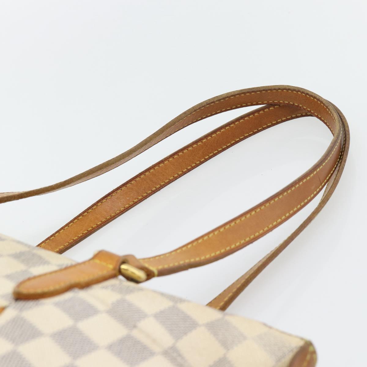 LOUIS VUITTON Damier Azur Totally PM Tote Bag N41280 LV Auth BA13113