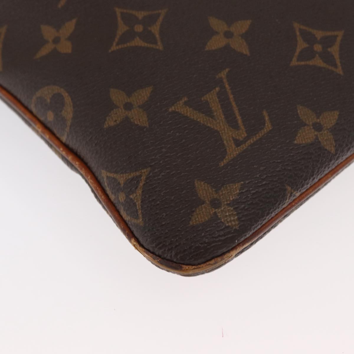LOUIS VUITTON Monogram Pochette Valmy Shoulder Bag M40524 LV Auth BA13115