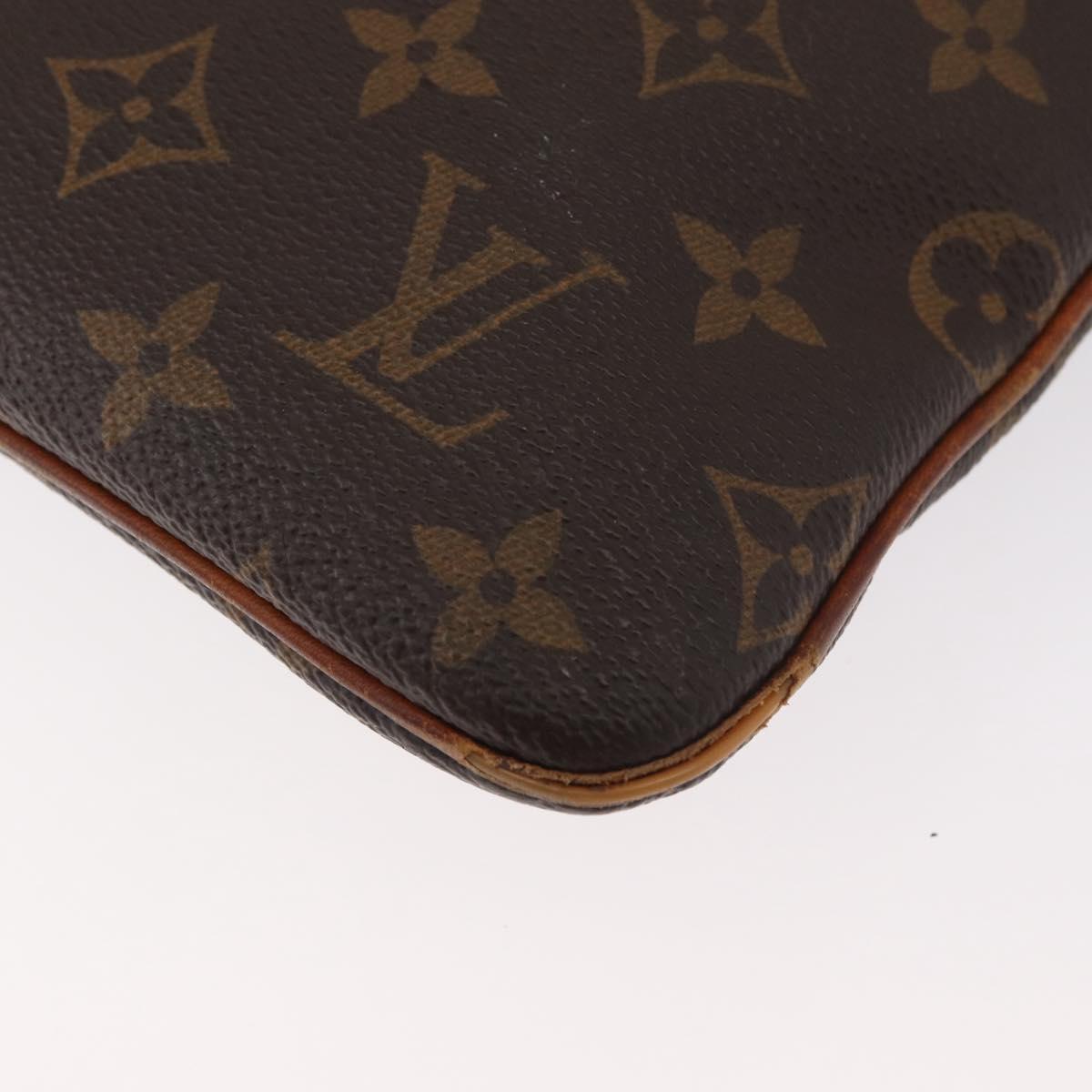 LOUIS VUITTON Monogram Pochette Valmy Shoulder Bag M40524 LV Auth BA13115