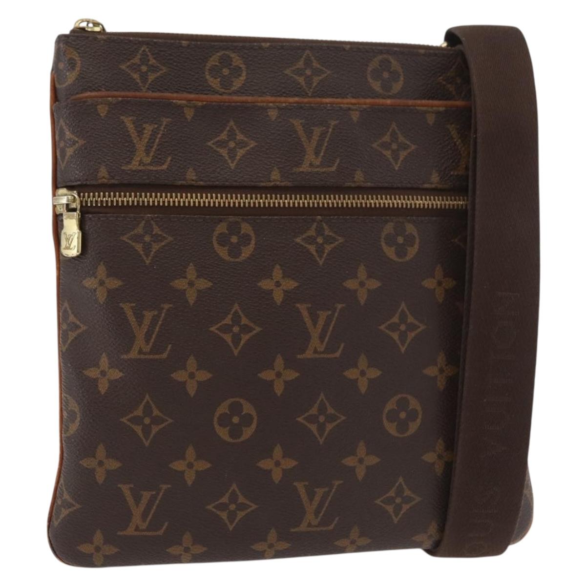 LOUIS VUITTON Monogram Pochette Valmy Shoulder Bag M40524 LV Auth BA13115
