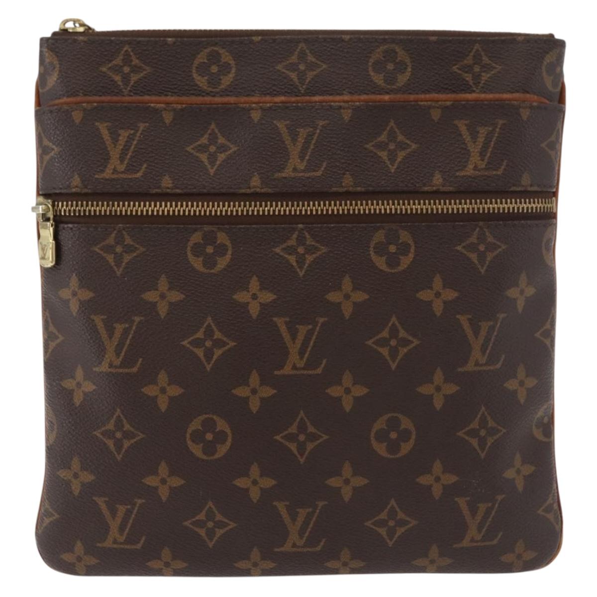 LOUIS VUITTON Monogram Pochette Valmy Shoulder Bag M40524 LV Auth BA13115