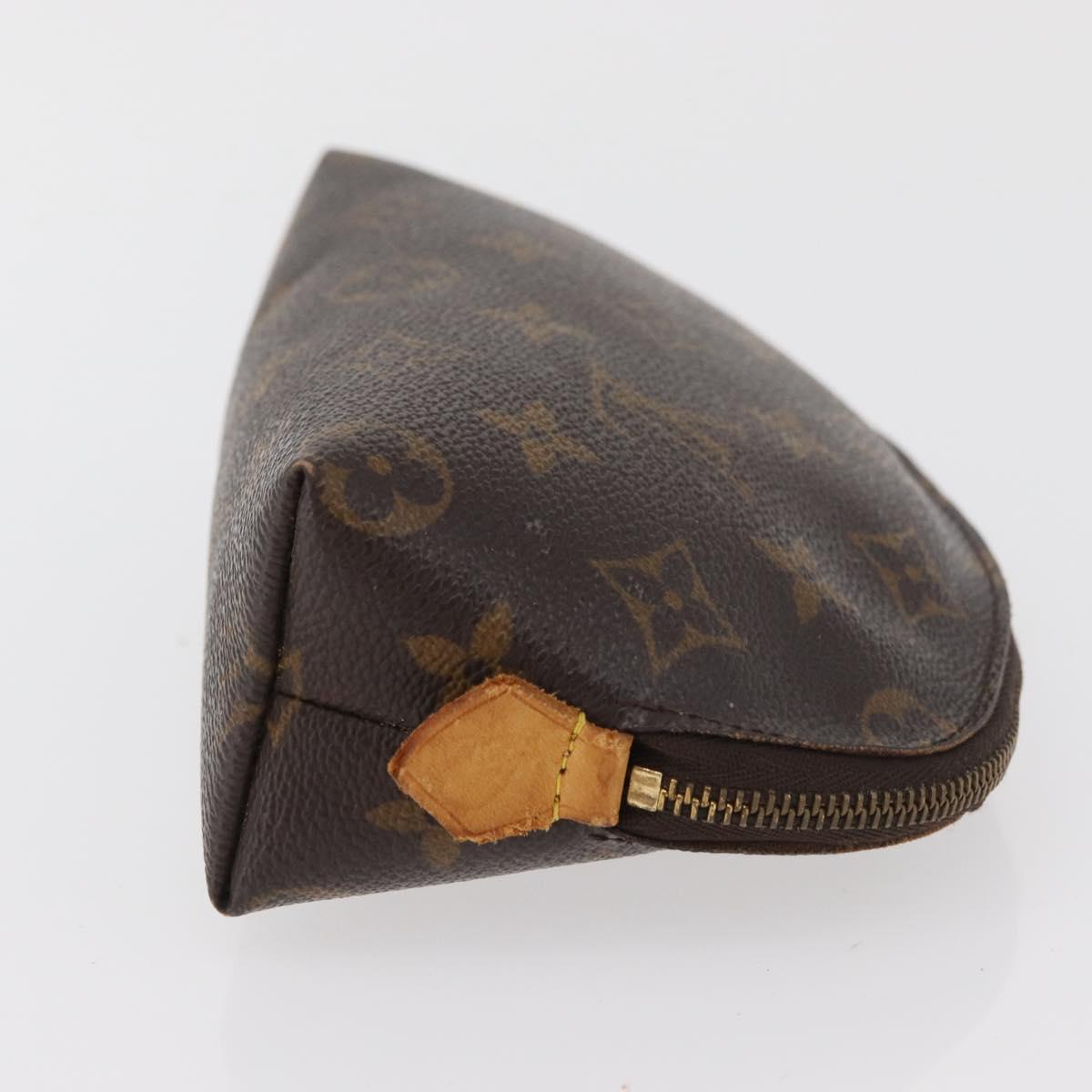 LOUIS VUITTON Monogram Pochette Cosmetic PM Pouch M43998 LV Auth BA13136