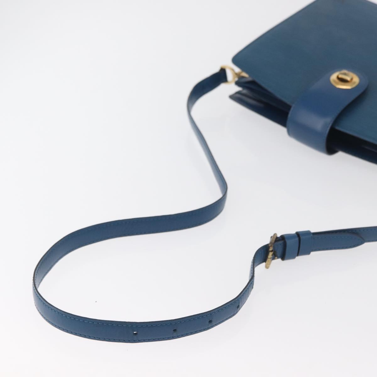 LOUIS VUITTON Epi Capuchin Shoulder Bag Blue M52345 LV Auth BA13140