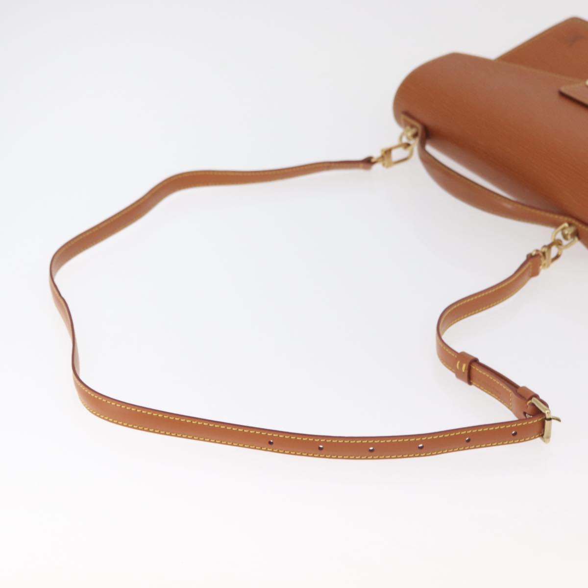 LOUIS VUITTON Epi Monceau 28 Hand Bag Zipangu Gold LV Auth BA13141