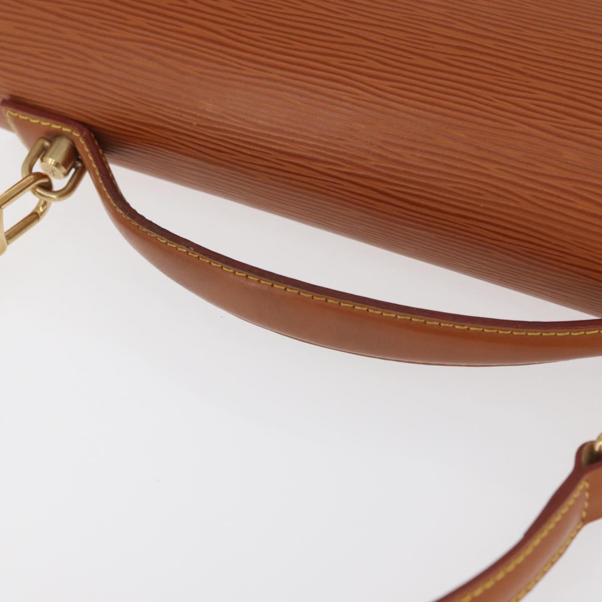 LOUIS VUITTON Epi Monceau 28 Hand Bag Zipangu Gold LV Auth BA13141