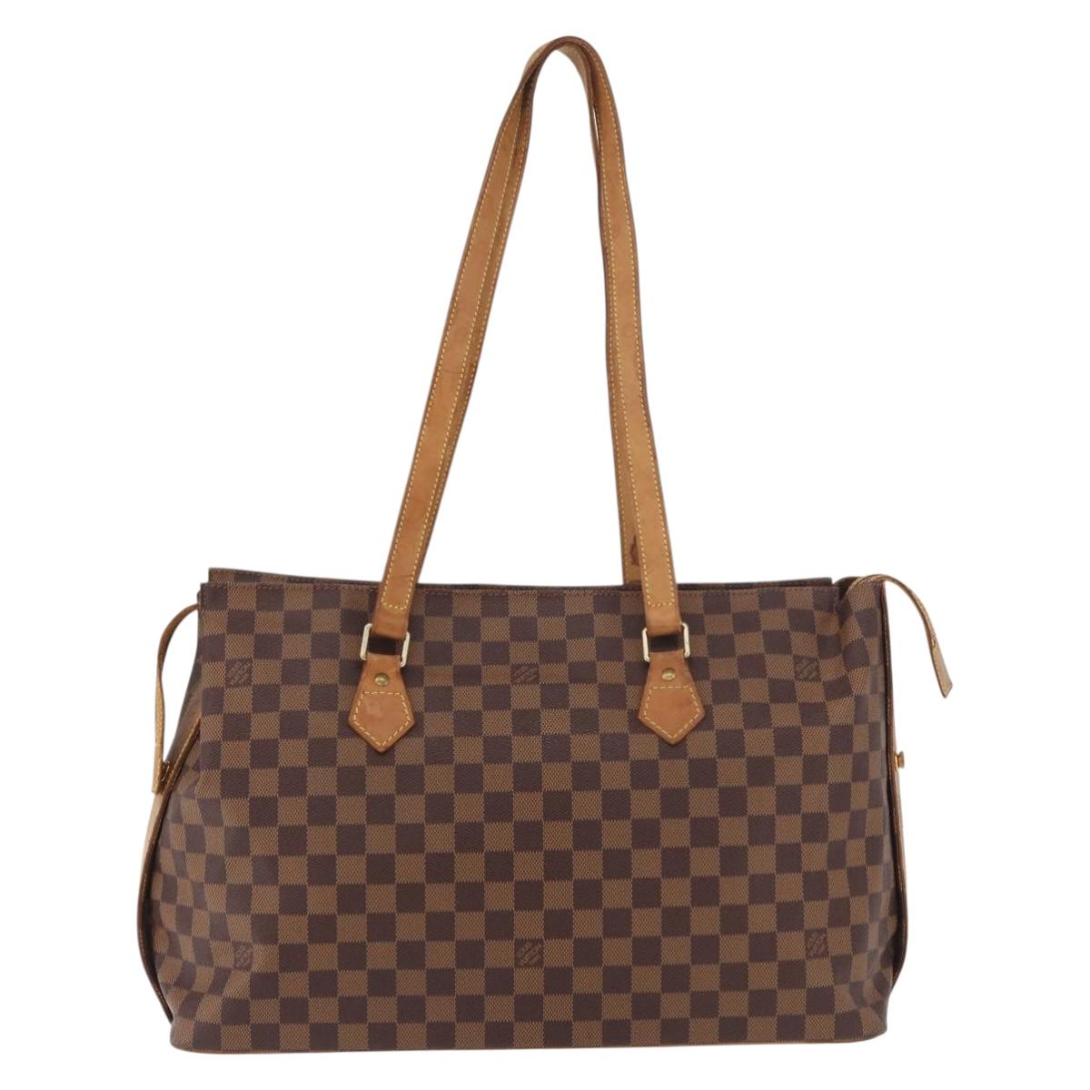 LOUIS VUITTON Damier Ebene Colombine Bag 100th anniversary N99037 Auth BA13158