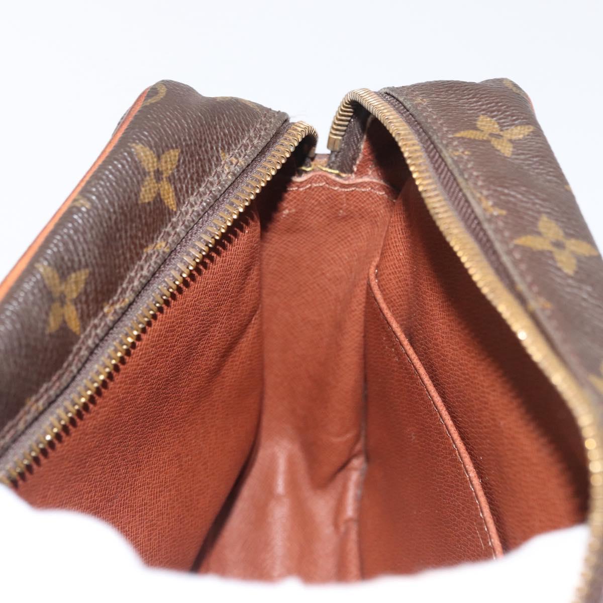 LOUIS VUITTON Monogram Compiegne 28 Clutch Bag M51845 LV Auth BA13159