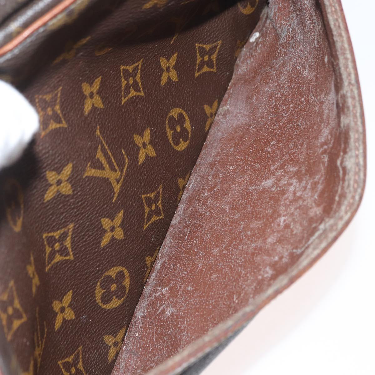 LOUIS VUITTON Monogram Compiegne 28 Clutch Bag M51845 LV Auth BA13159