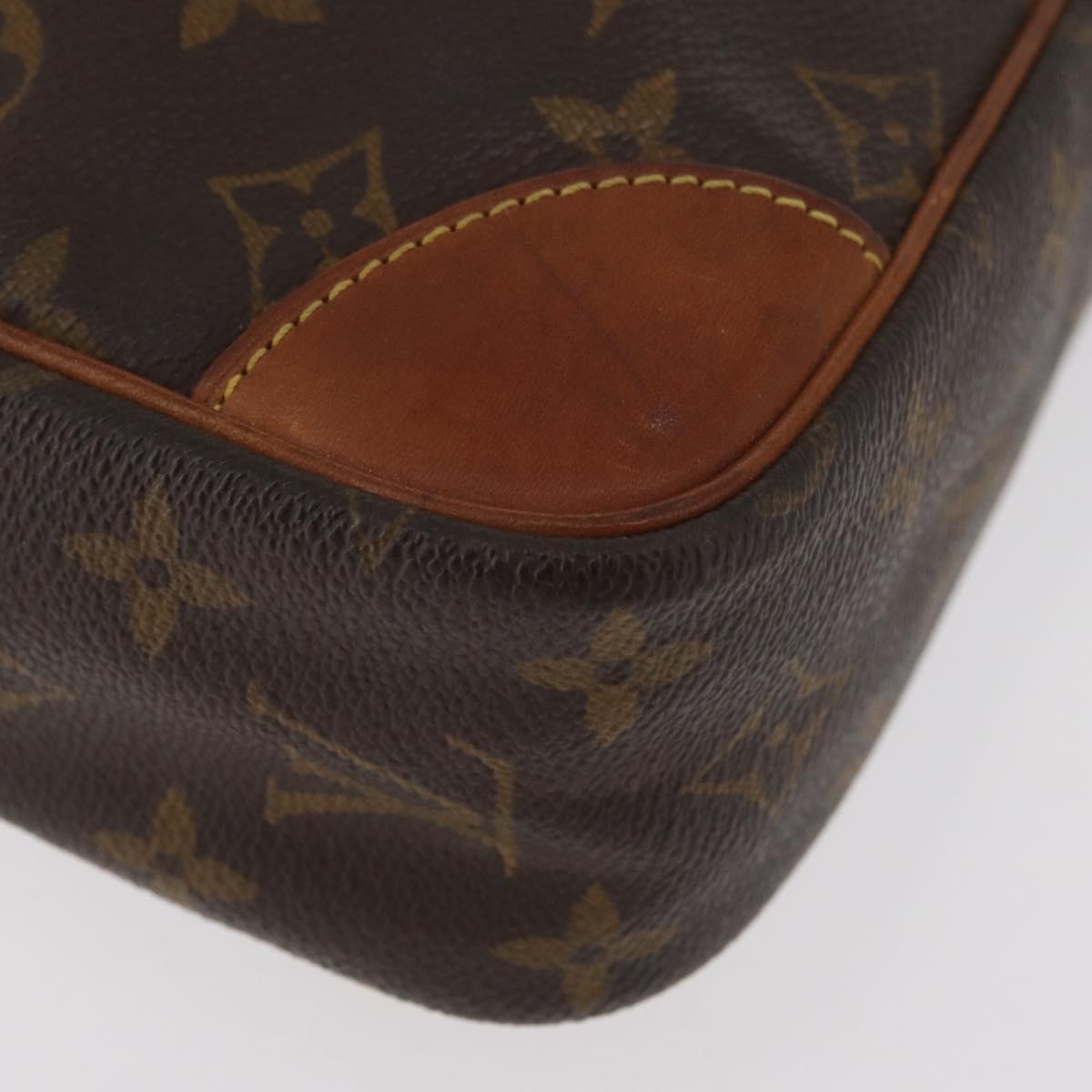 LOUIS VUITTON Monogram Compiegne 28 Clutch Bag M51845 LV Auth BA13159