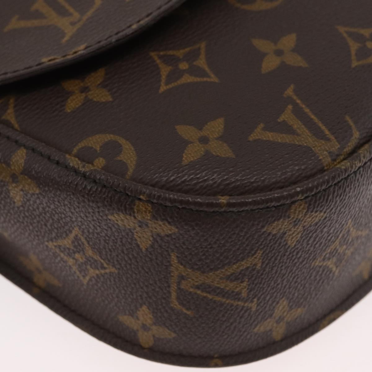 LOUIS VUITTON Monogram Saint Cloud GM Shoulder Bag M51242 LV Auth BA13160
