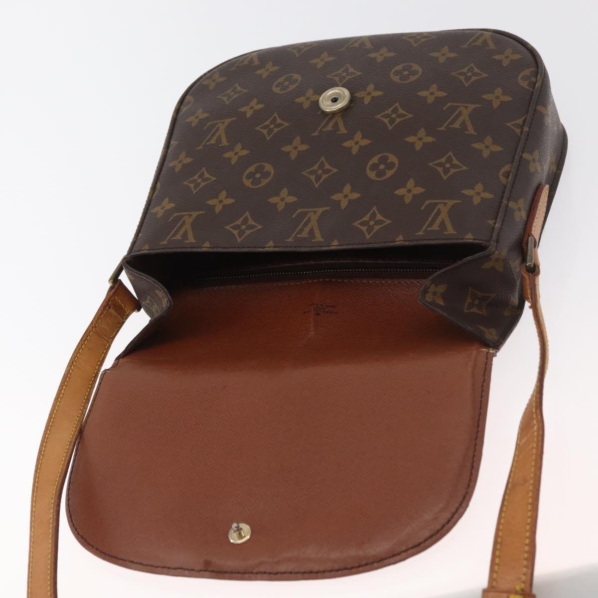 LOUIS VUITTON Monogram Saint Cloud GM Shoulder Bag M51242 LV Auth BA13160