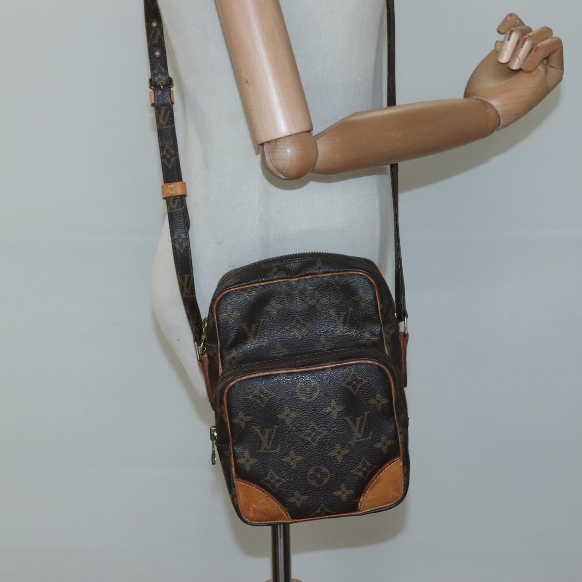 LOUIS VUITTON Monogram Amazon Shoulder Bag M45236 LV Auth BA1318