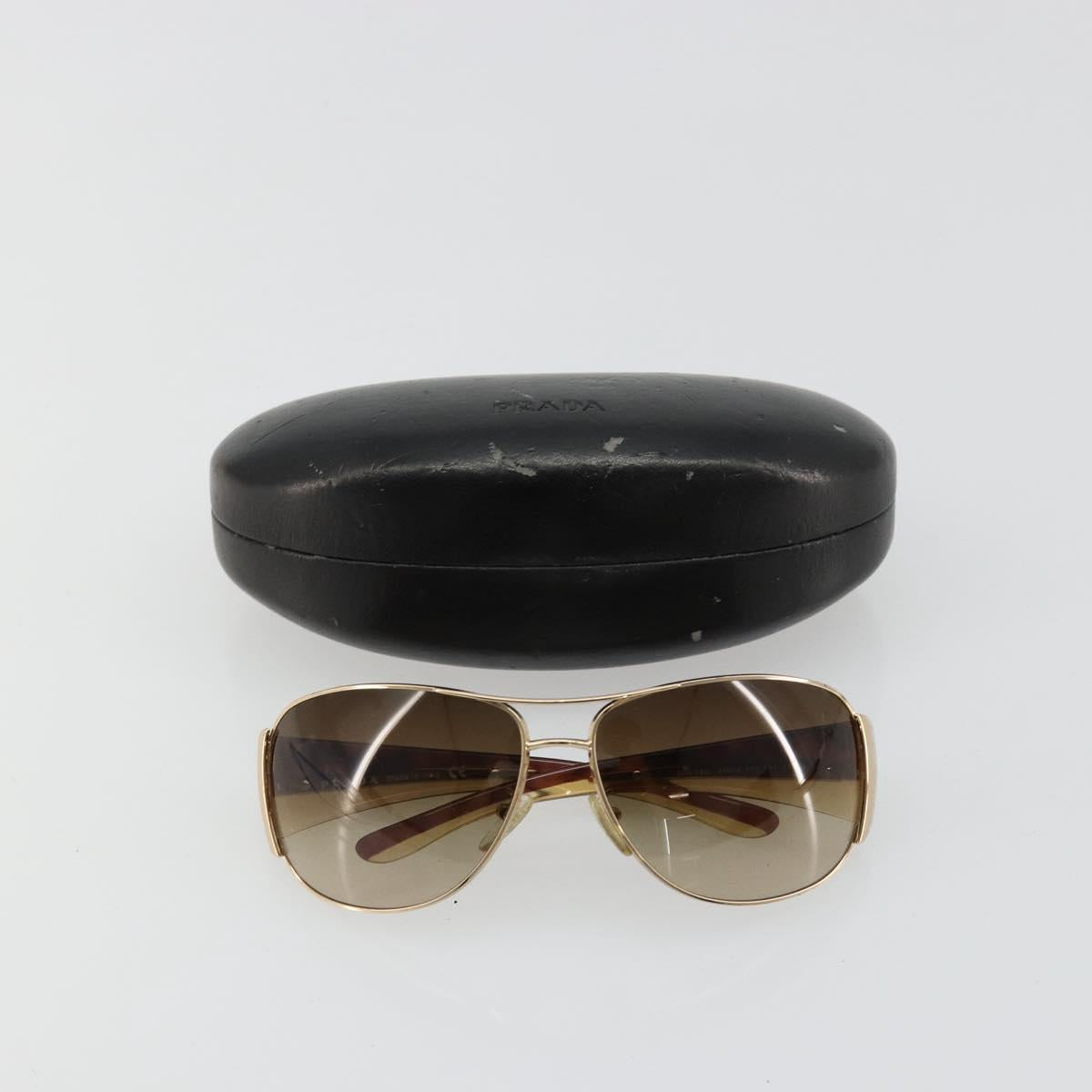 PRADA Tortoise Sunglasses plastic Brown Auth BA13221