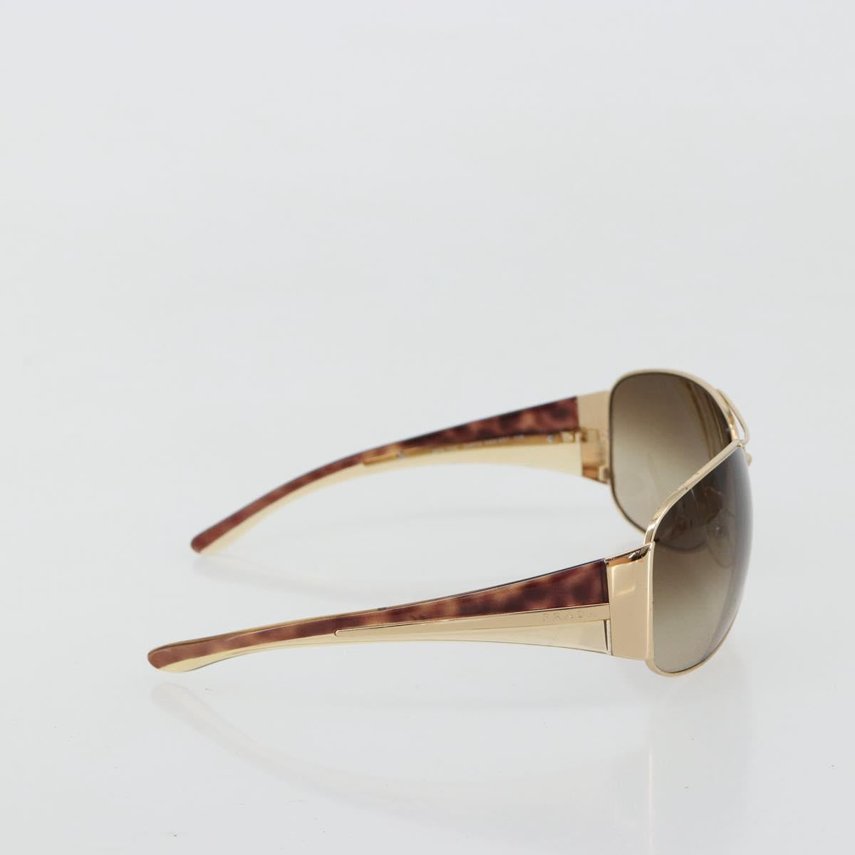 PRADA Tortoise Sunglasses plastic Brown Auth BA13221