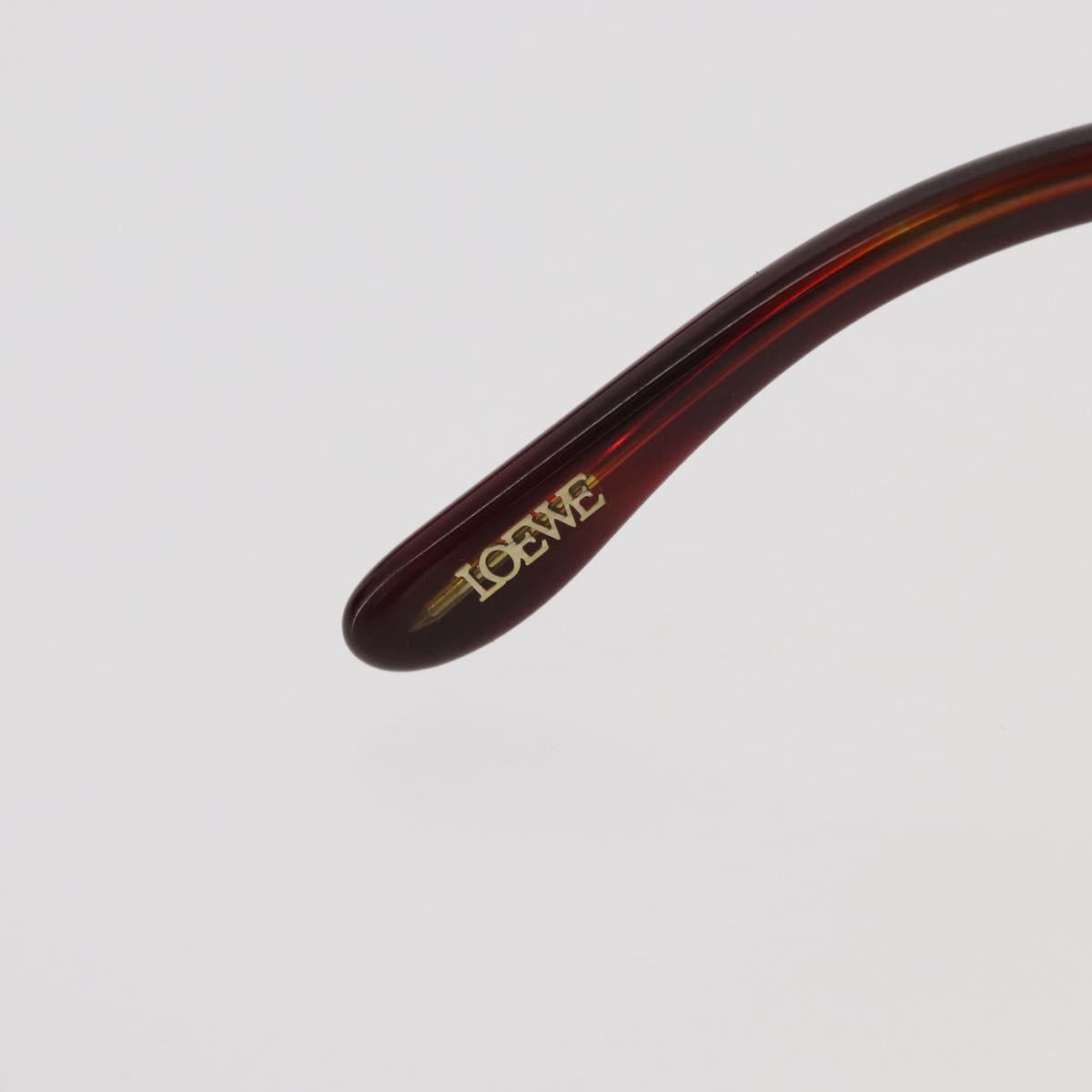 LOEWE Tortoise Sunglasses plastic Red Auth BA13225