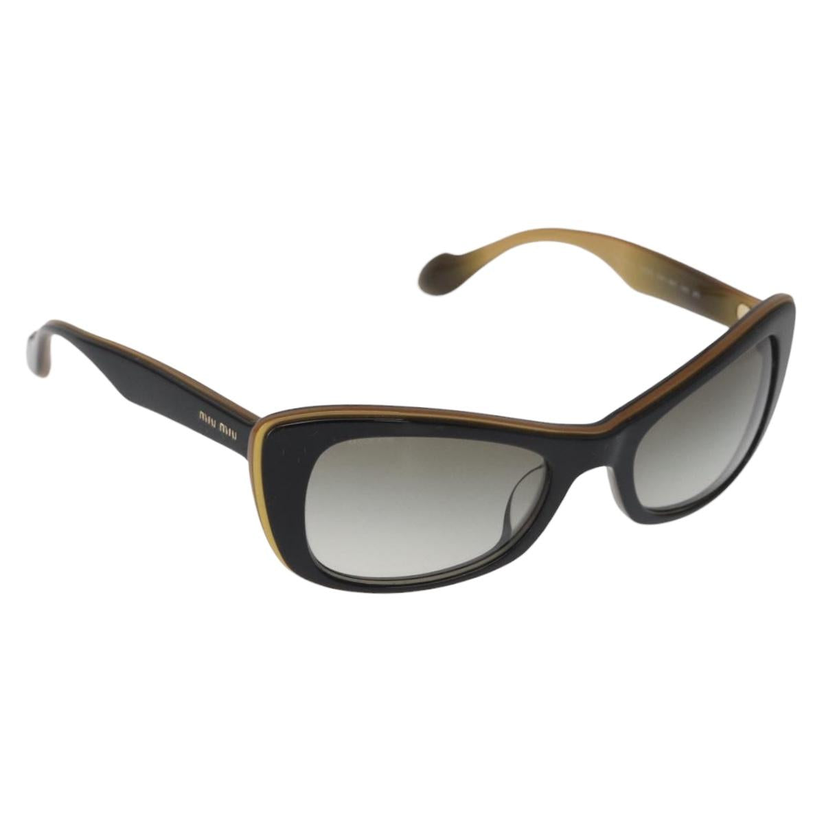 Miu Miu Sunglasses plastic Black Auth BA13231