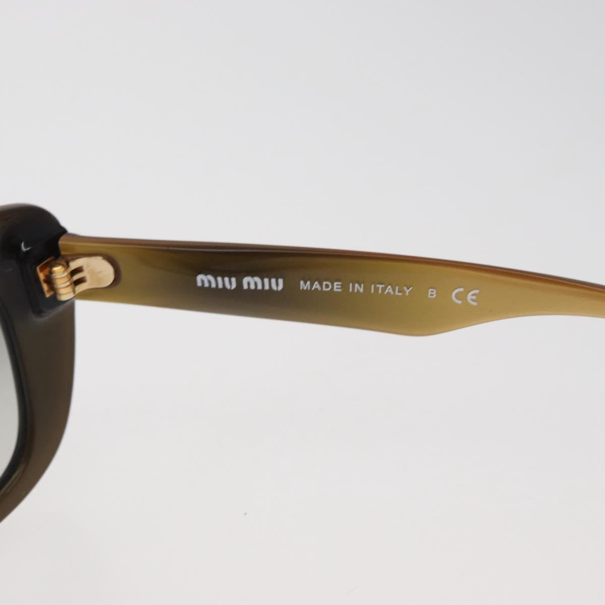 Miu Miu Sunglasses plastic Black Auth BA13231