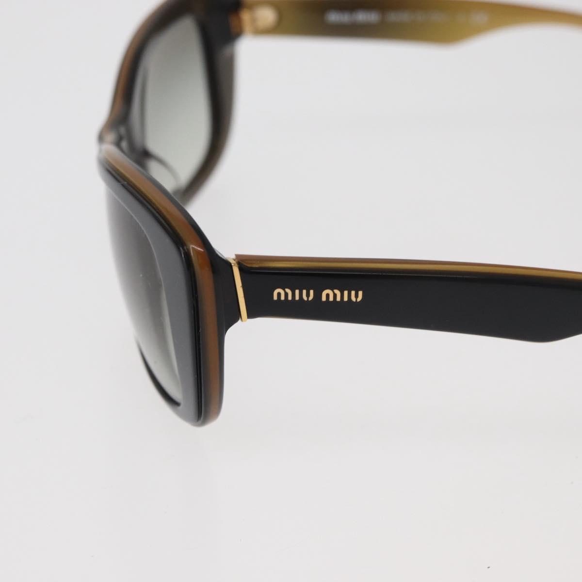 Miu Miu Sunglasses plastic Black Auth BA13231
