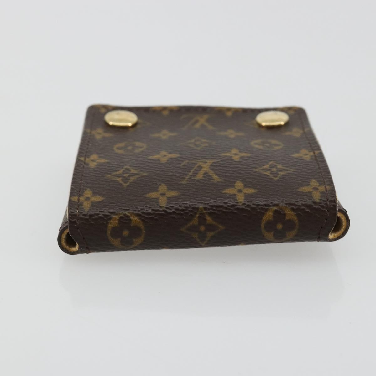 LOUIS VUITTON Monogram Jewelry case Jewelry Box LV Auth BA13237