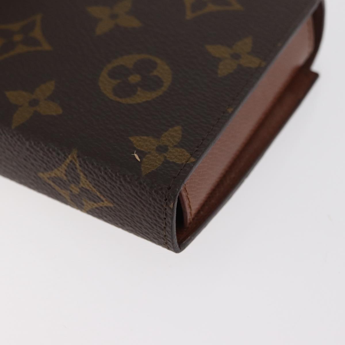 LOUIS VUITTON Monogram Playing Cards Case M58648 LV Auth BA13238A