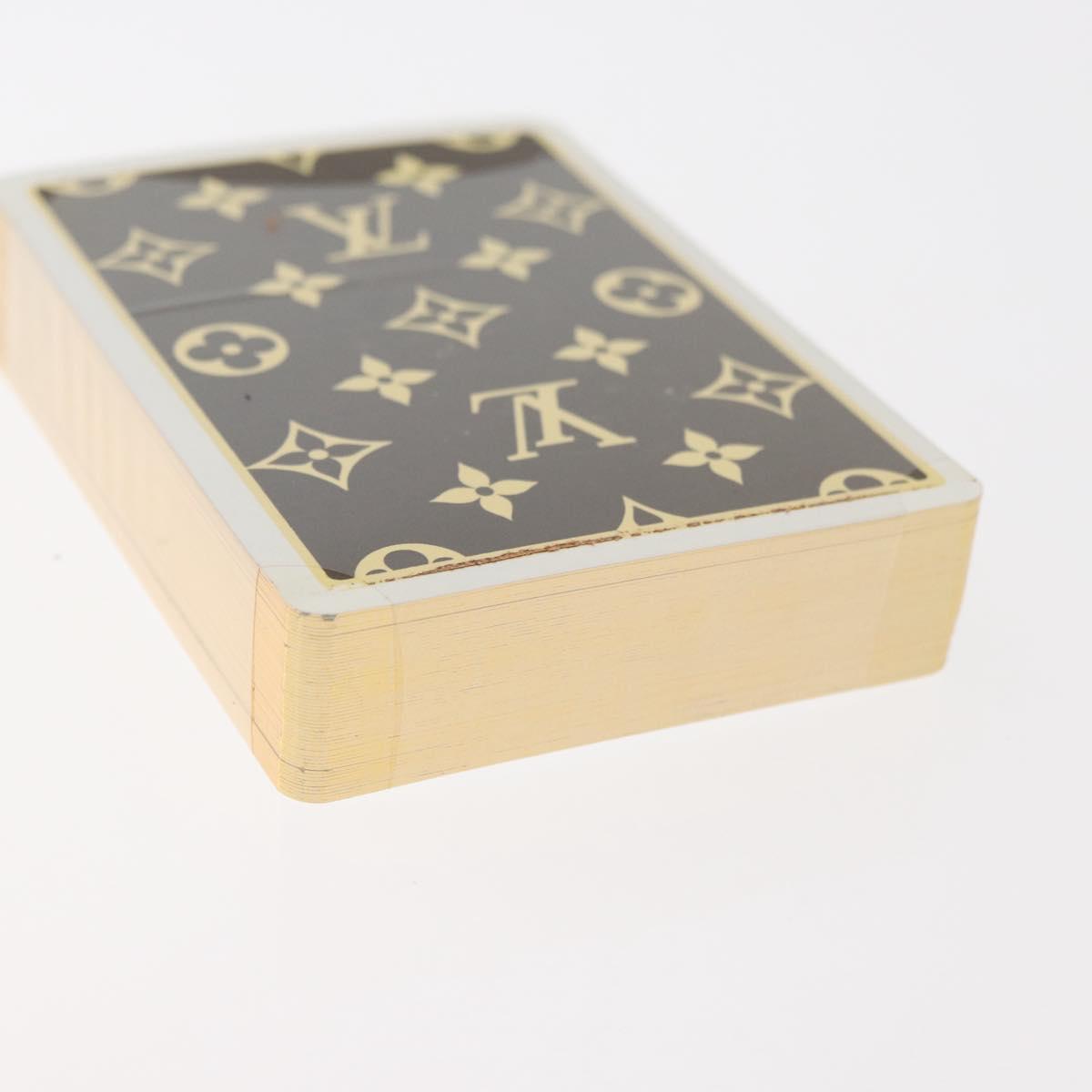 LOUIS VUITTON Monogram Playing Cards Case M58648 LV Auth BA13238A