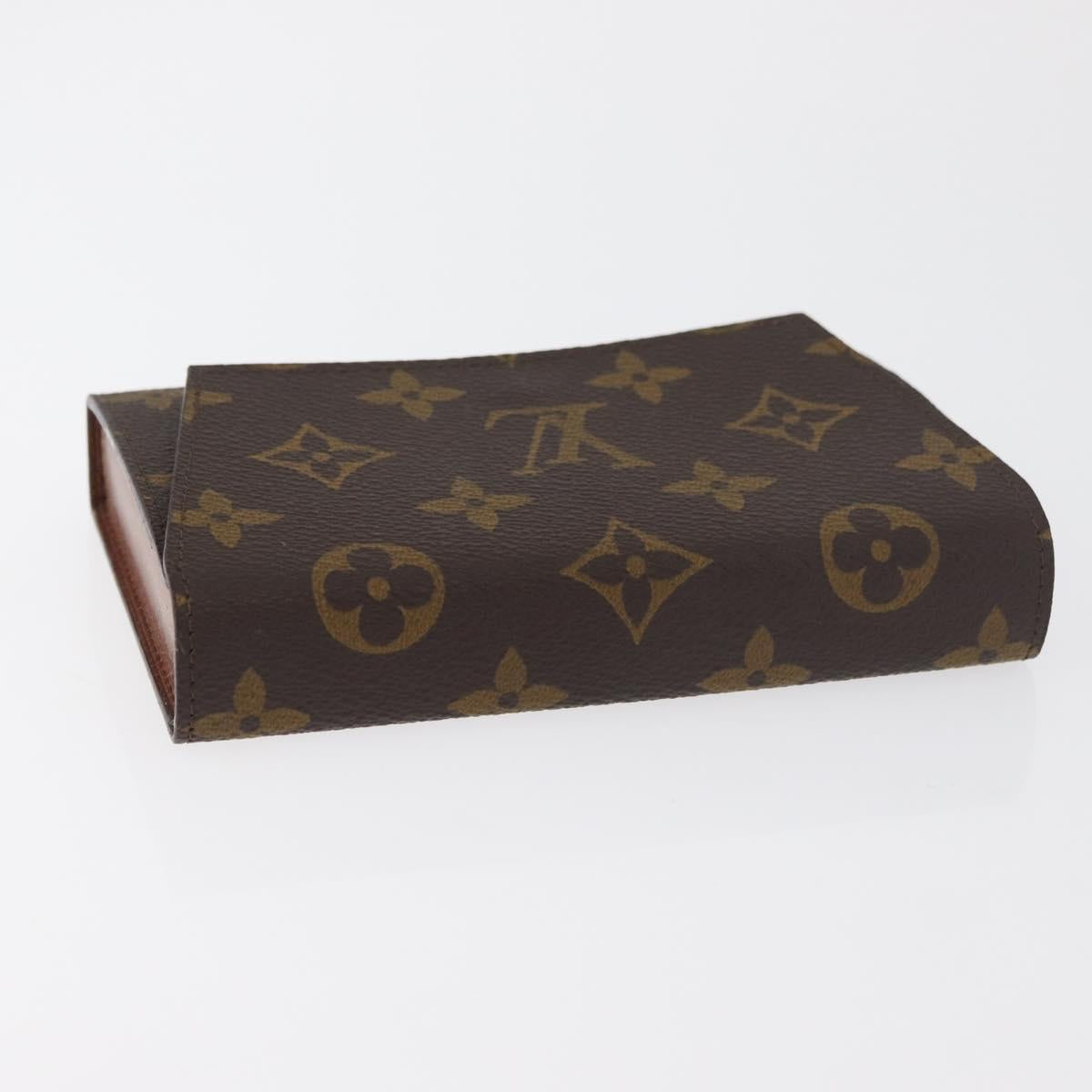 LOUIS VUITTON Monogram Playing Cards Case M58648 LV Auth BA13238A