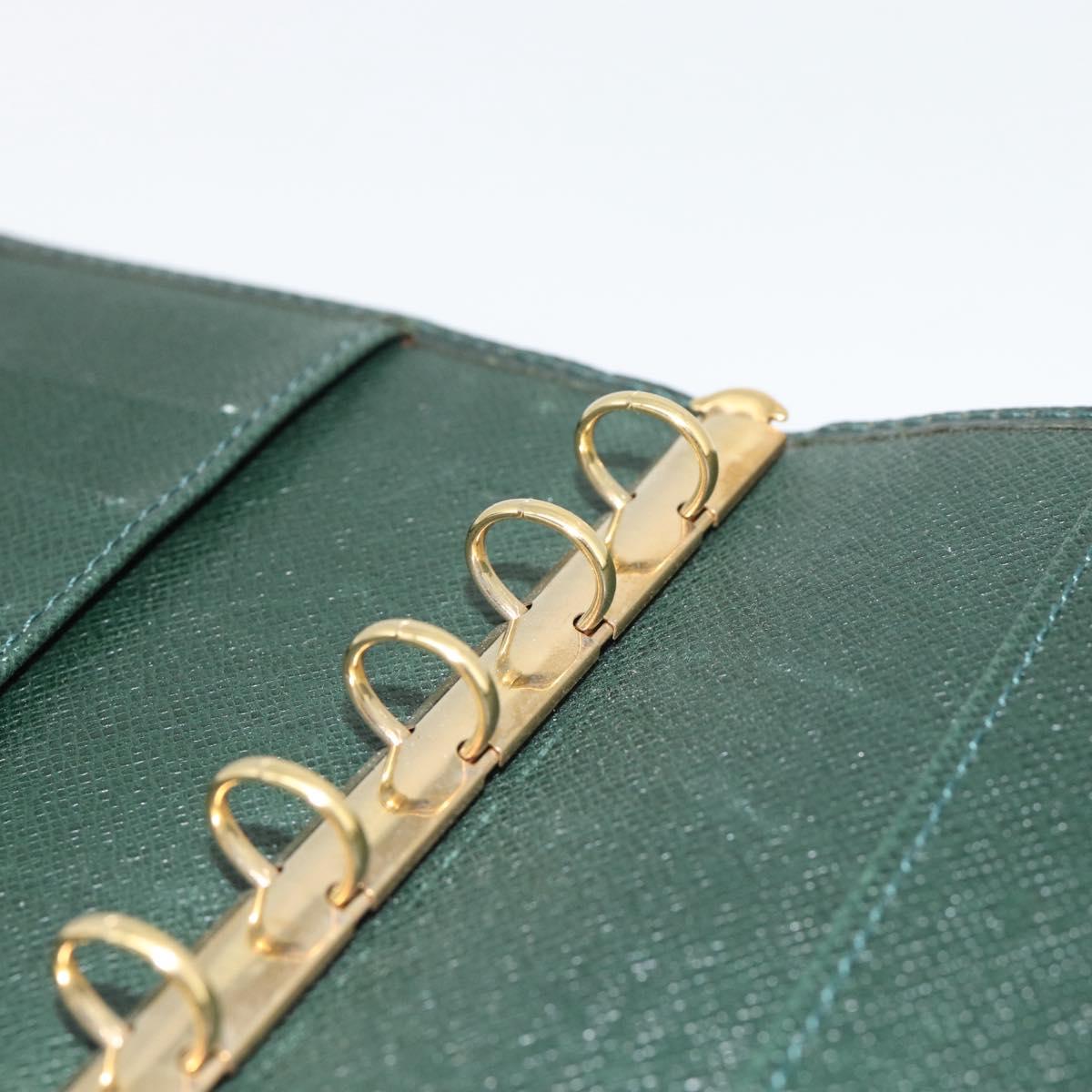 LOUIS VUITTON Taiga Agenda PM Day Planner Cover Epicea R20424 LV Auth BA13243