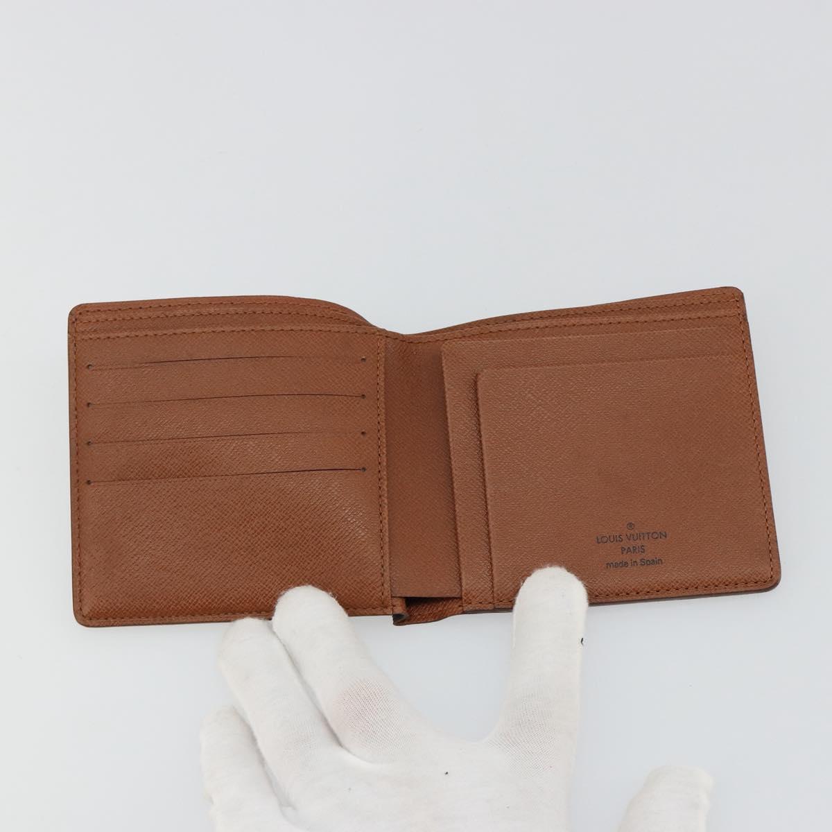 LOUIS VUITTON Monogram Porte Monnaie Bier Cartes Crdit M61652 LV Auth BA13245