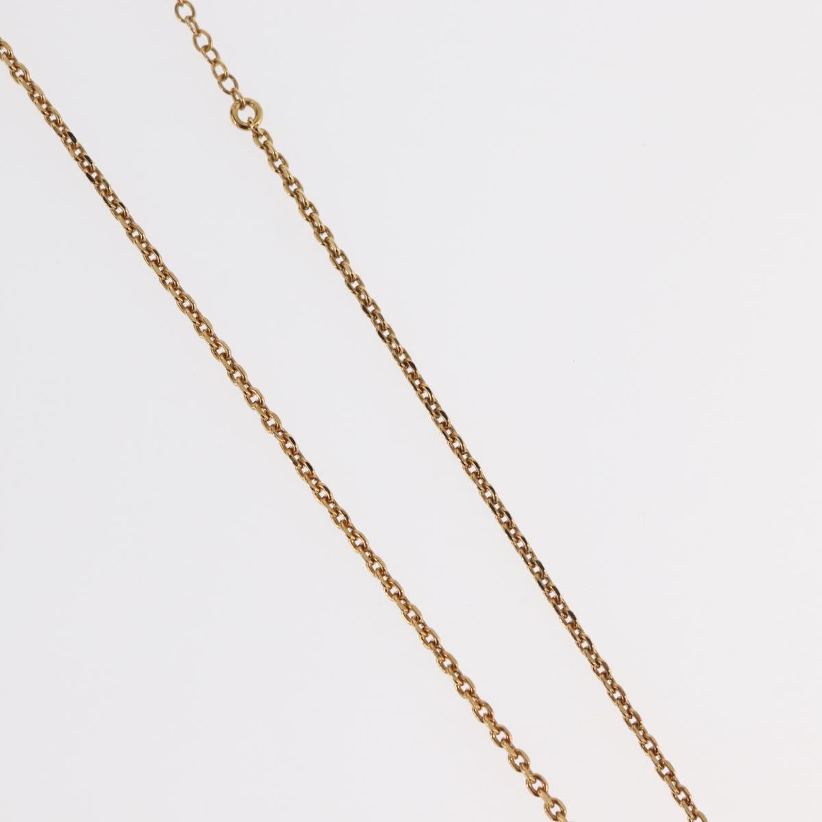 Gianni Versace Medusa Necklace metal Gold Auth BA13251