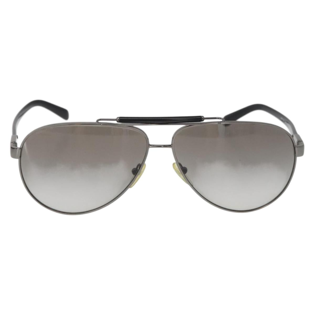 PRADA Sunglasses plastic Black Auth BA13253