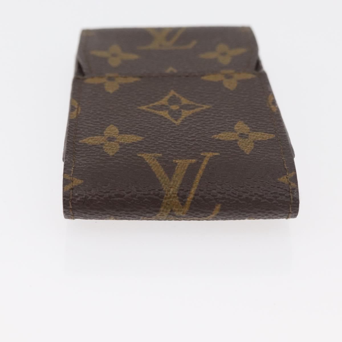 LOUIS VUITTON Monogram Damier Ebene Etui Cigarette Case 4 Set LV Auth BA13268
