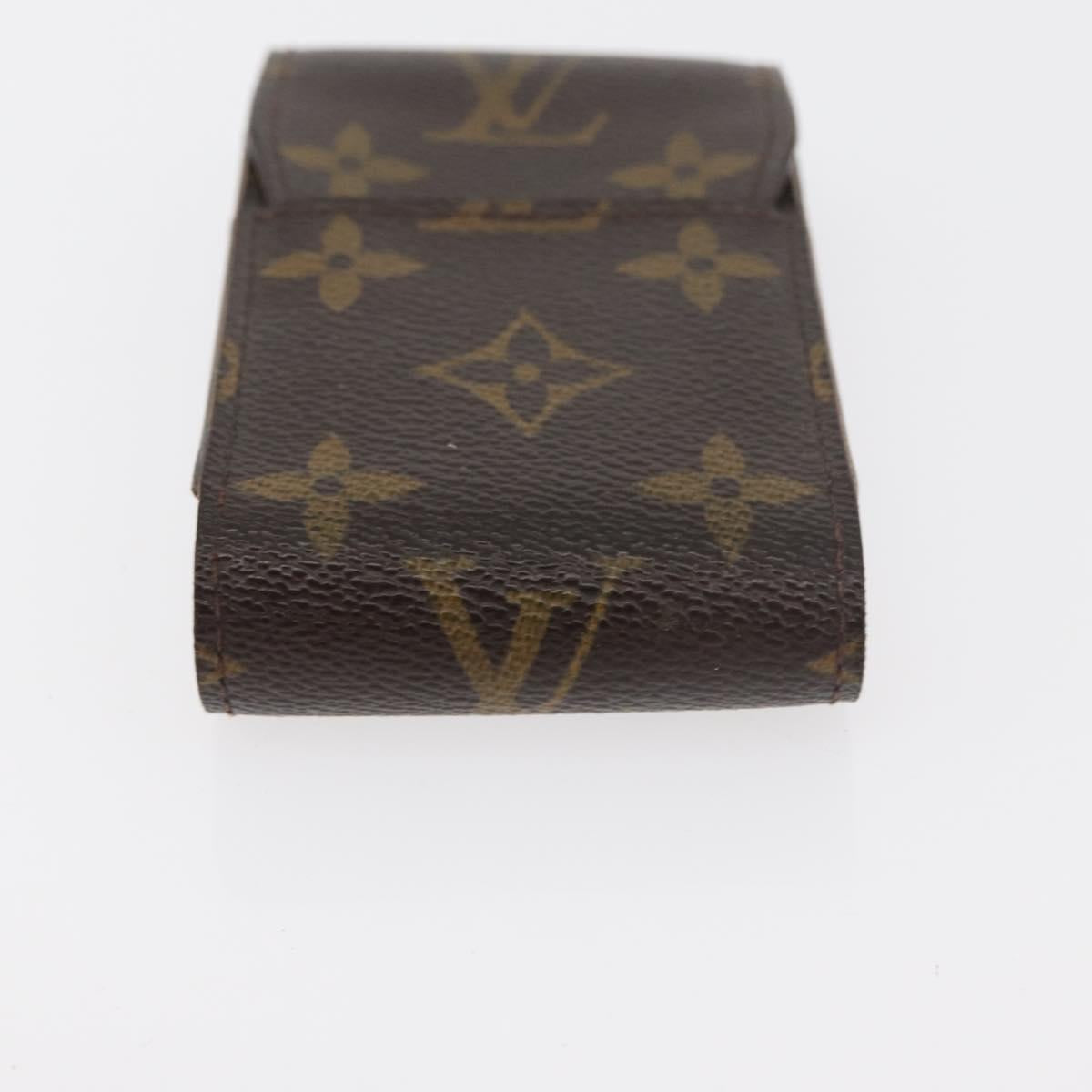 LOUIS VUITTON Monogram Damier Ebene Etui Cigarette Case 4 Set LV Auth BA13268