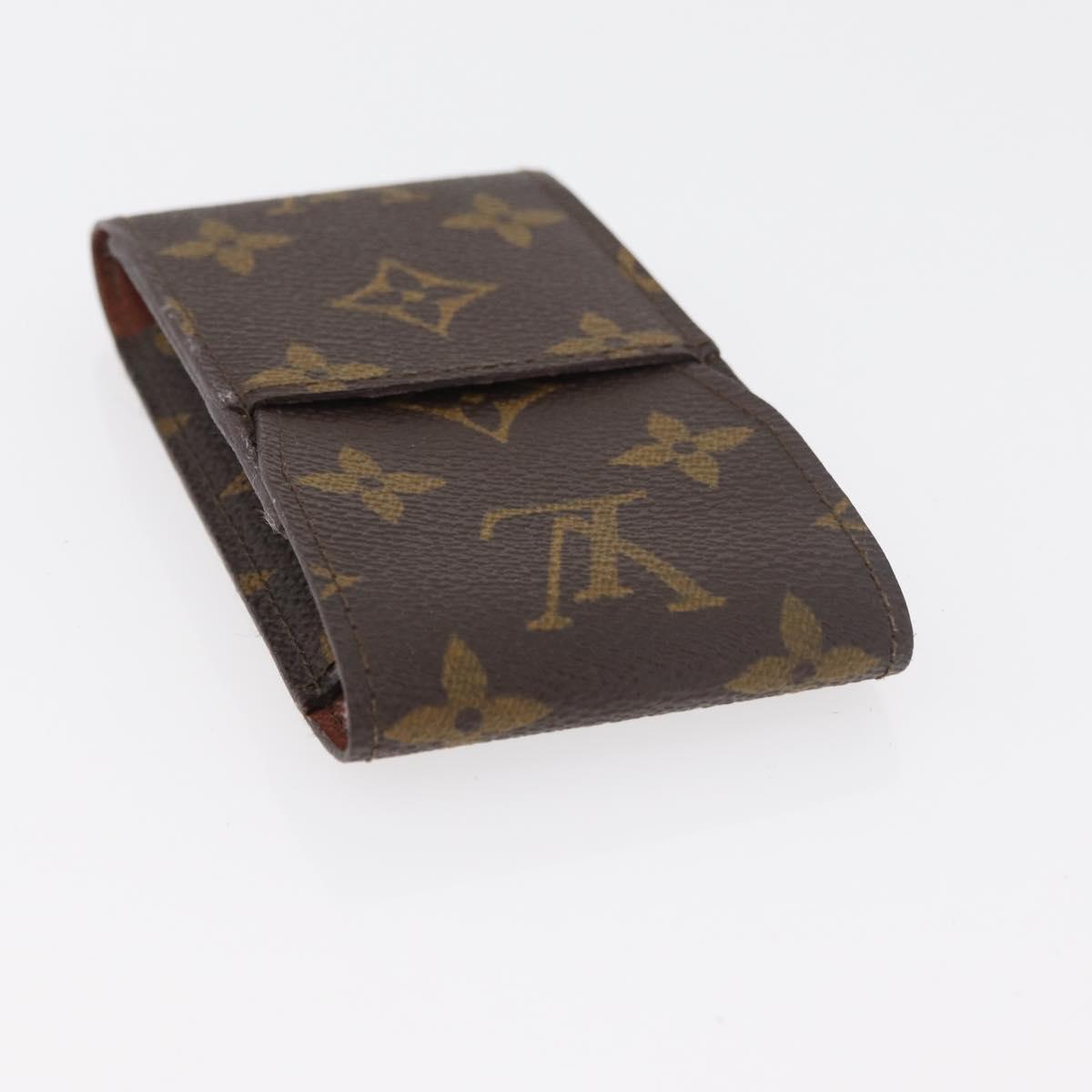 LOUIS VUITTON Monogram Damier Ebene Etui Cigarette Case 4 Set LV Auth BA13268