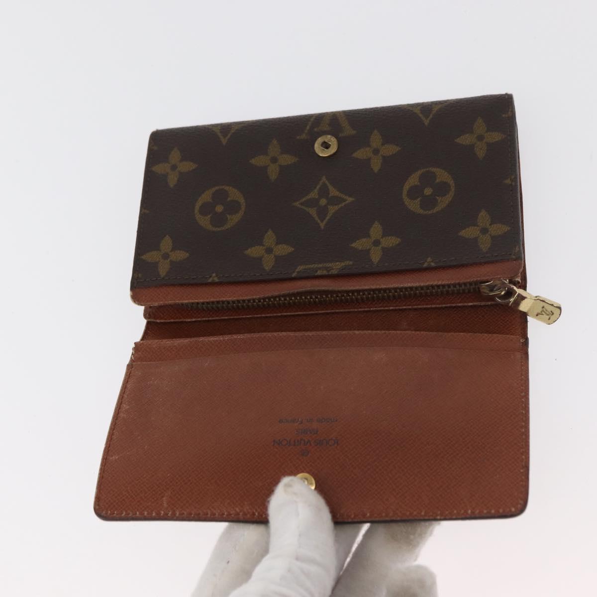 LOUIS VUITTON Monogram Wallet 5 Set LV Auth BA13272