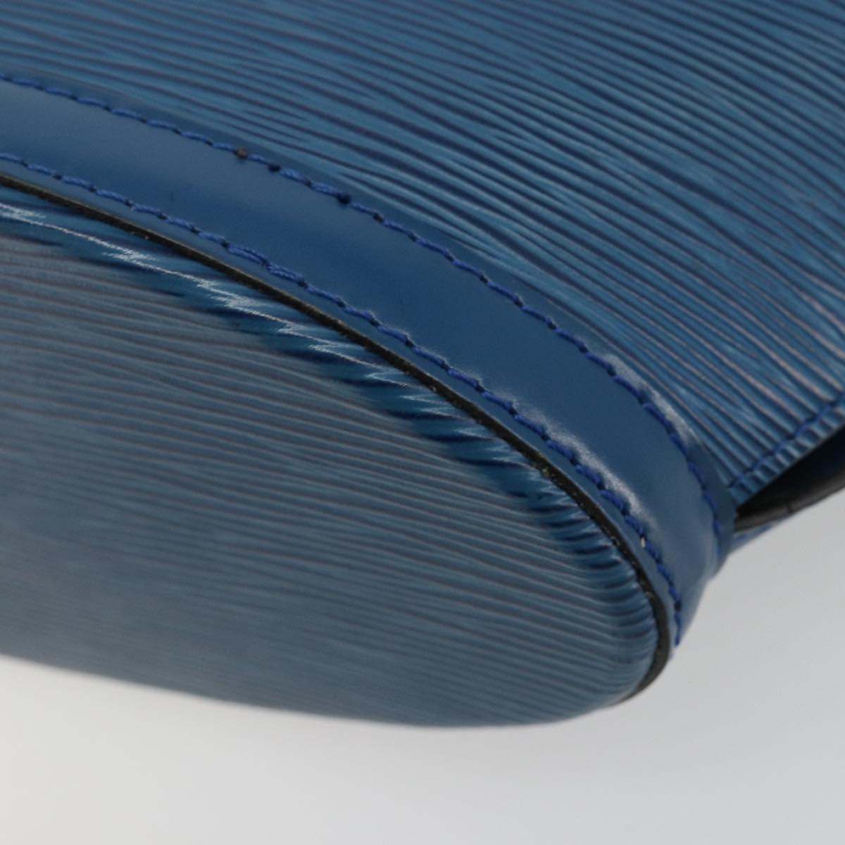 LOUIS VUITTON Epi Saint Jacques Shoulder Bag Blue M52275 LV Auth BA13296